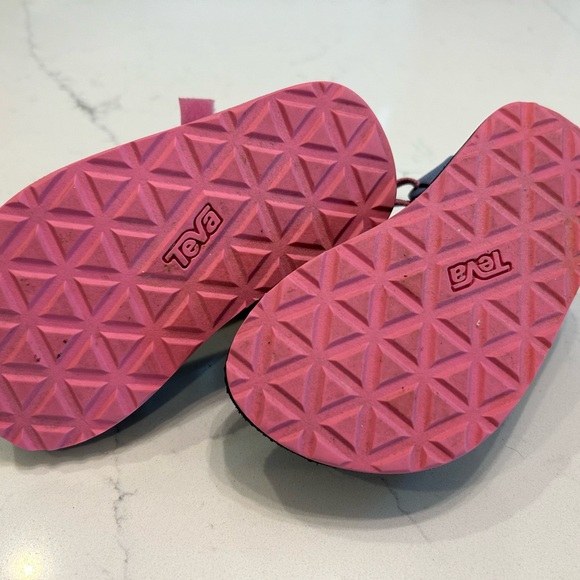 Rosebloom Multi Color Block Teva Sandals - Picture 5 of 6